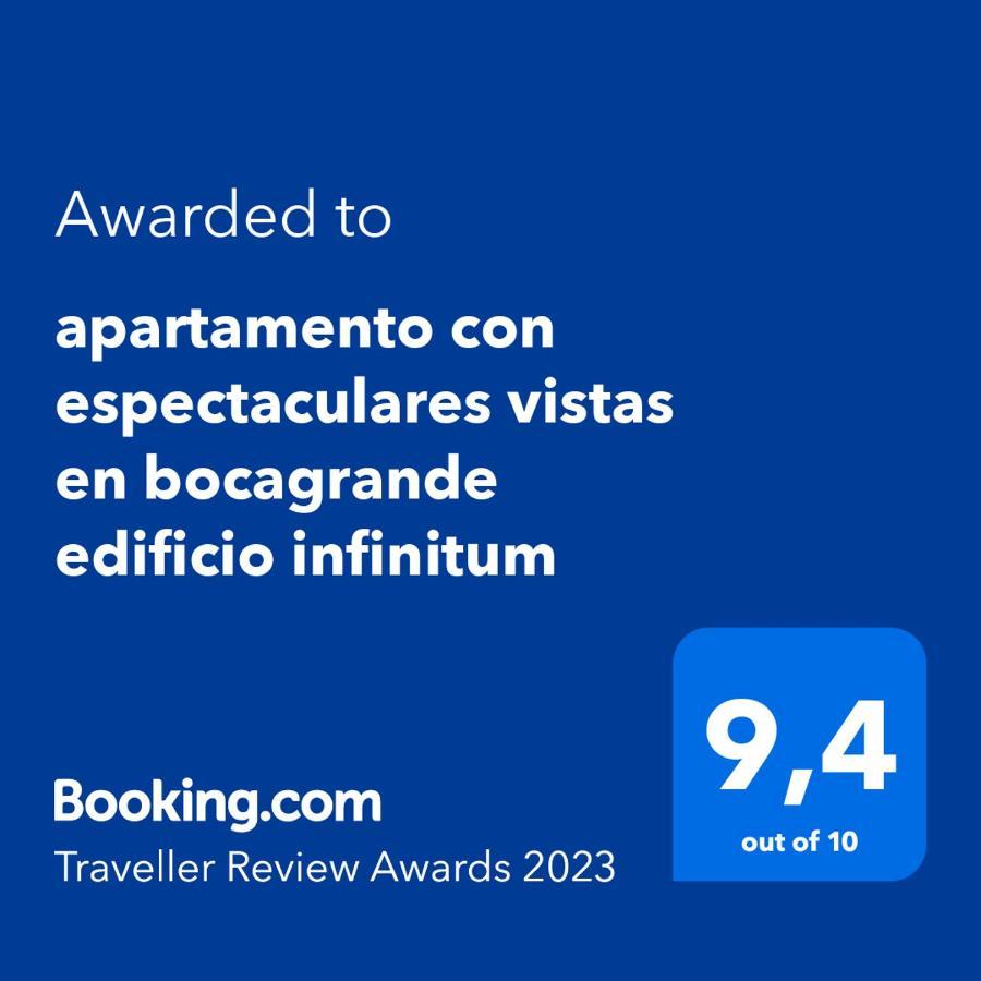 apartamento con espectaculares vistas en bocagrande edificio infinitum Cartagena Exterior foto